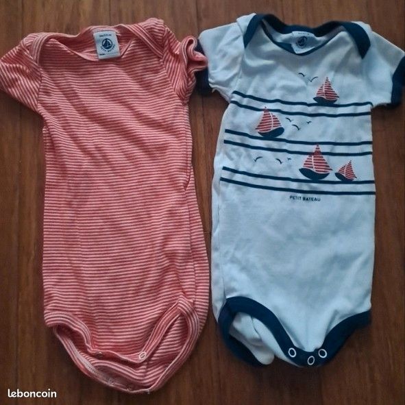 Lot de 14 body 6 mois (image 2)
