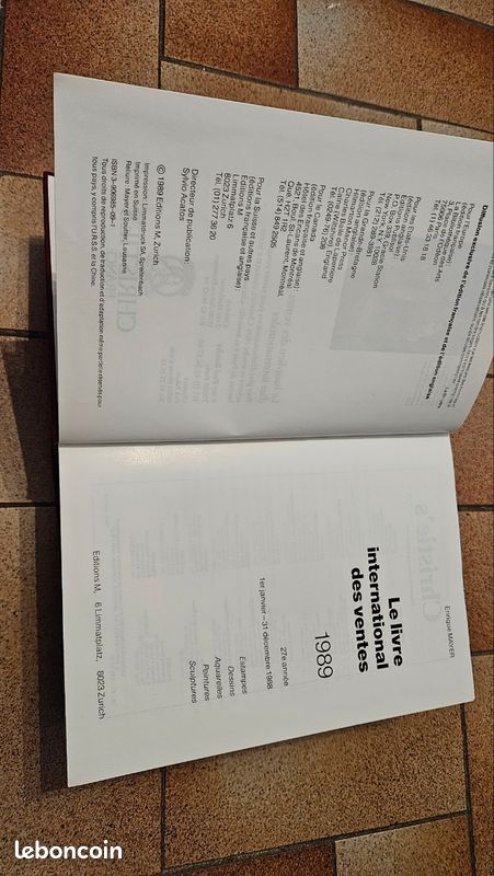 Livre international des ventes 1989 (image 8)
