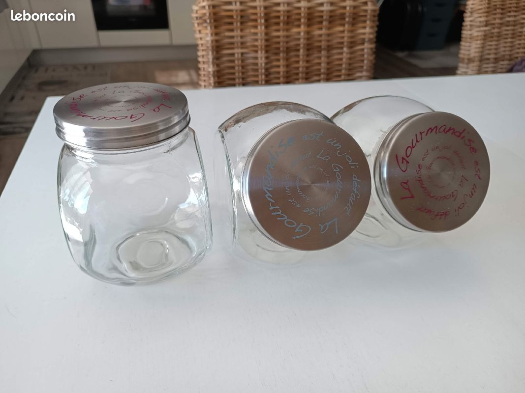 Lot de pots en verre (image 3)