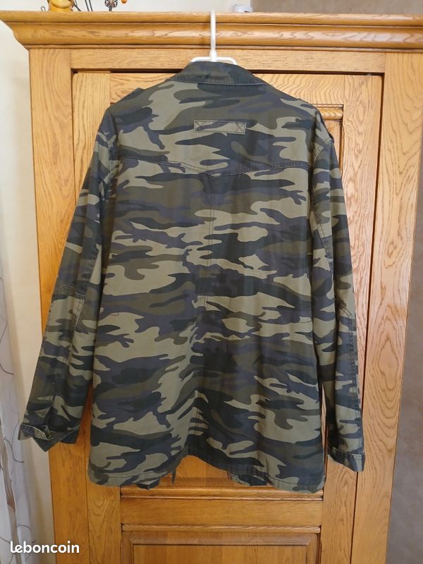 Veste camouflage kaki Taille XXL (image 3)