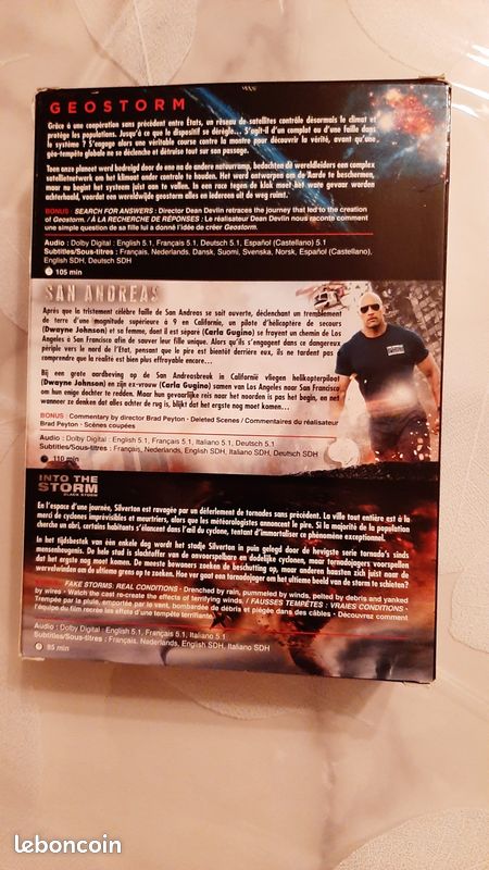 Coffret 3 DVD catastrophes naturelles (image 2)