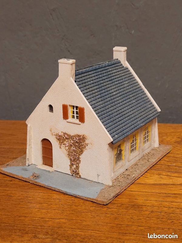 Maquette Jouef 102 C : Villa Bretonne André PORTE HO, Kit Vintage époque 4