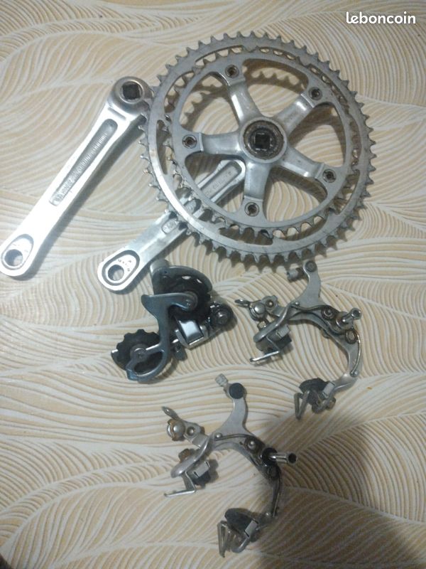 Pédales Shimano 600 AX Aéro – Avec Sangles Et Cages – Occasion – Pour Dura Ace