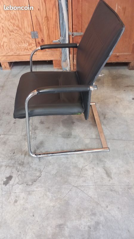 Chaise de bureau en cuir (image 3)