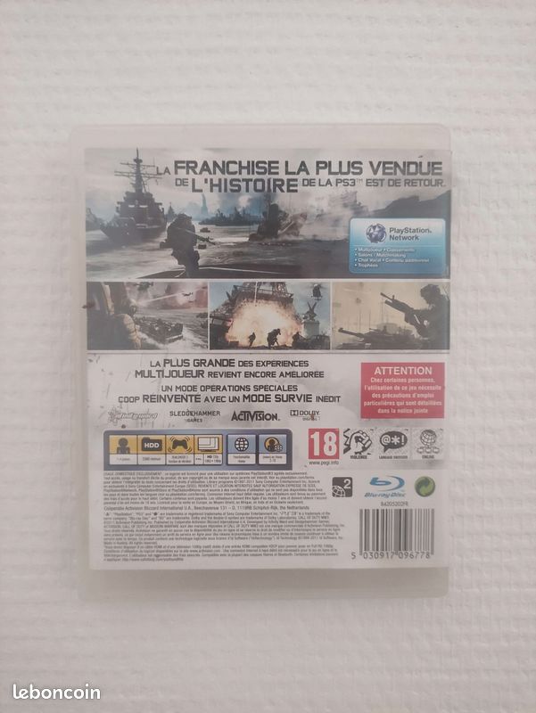 Jeu PS3 - Call of Duty: Modern Warfare 3 (image 3)