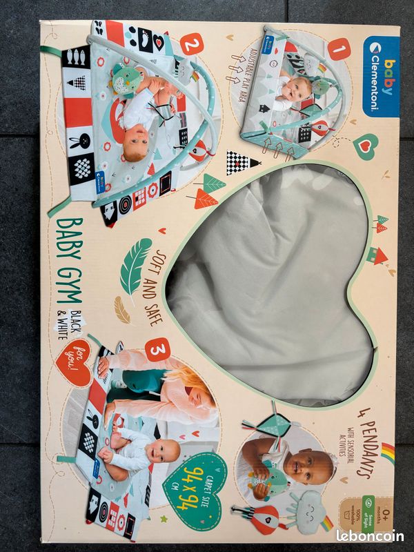 Tapis d’éveil baby gym clementoni (image 1)