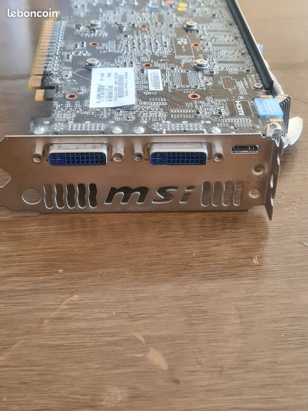 Carte graphique msi cyclone II N550GTX Ti (image 2)