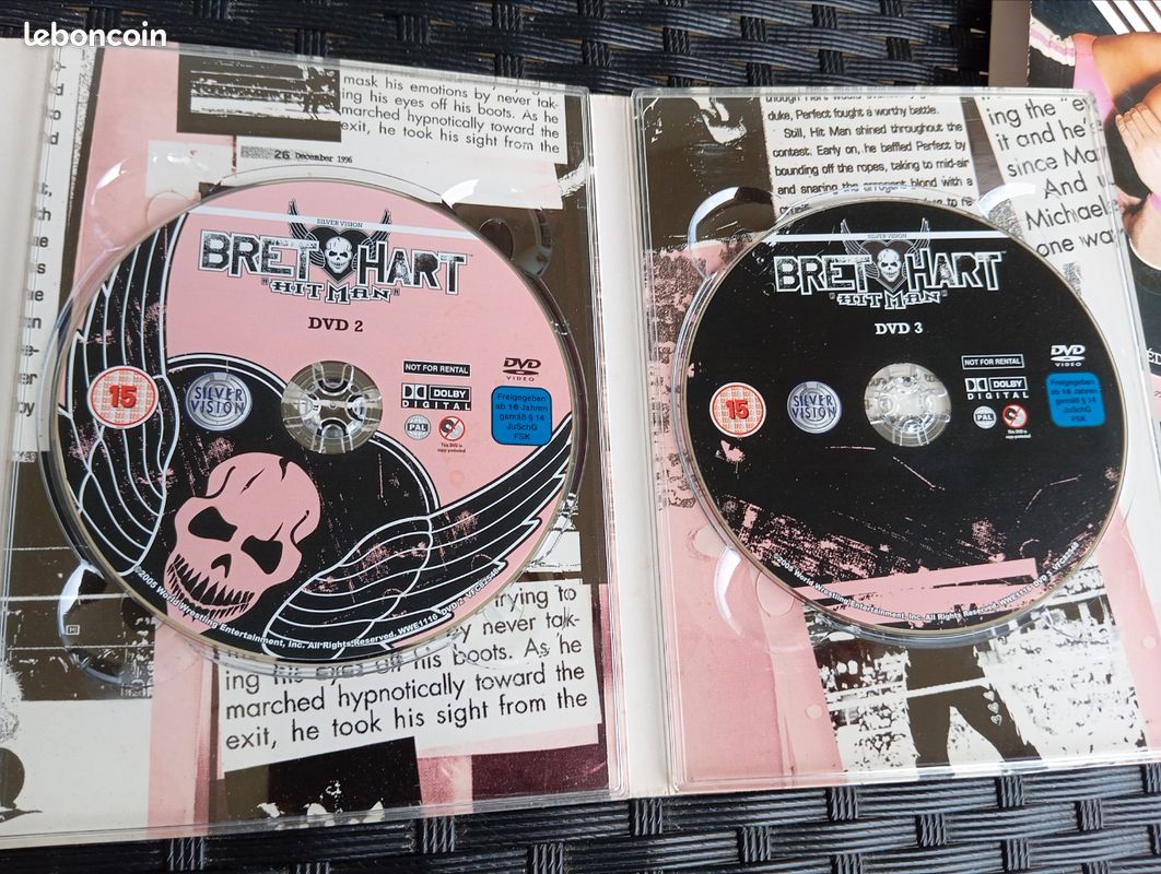 Coffret 3 DVD Édition Collector - Bret "Hit Man" Hart (WWE / Silver Vision) (image 7)