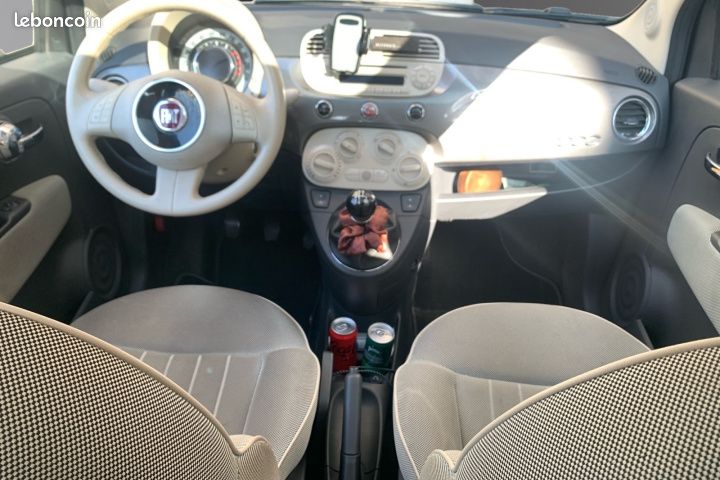 FIAT 500 LOUNGE 69Ch Garantie 12 mois (image 2)