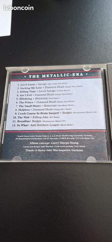 Metallica the metallic era cd 1996 (image 4)