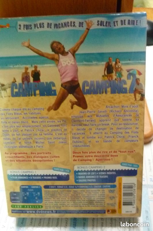 Coffret 2 DVD Neuf "Camping" (image 2)