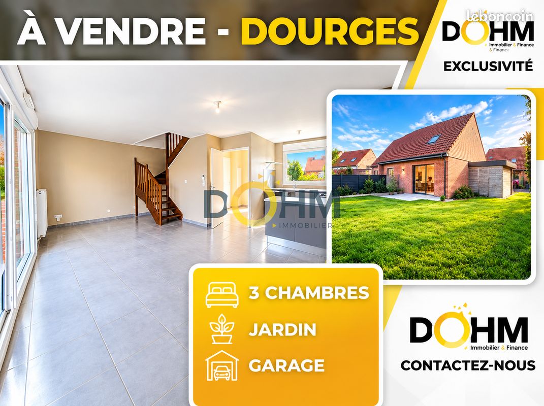 Maison 4 pièces 92 m² · à Dourges · 92 m² · 215 000 €