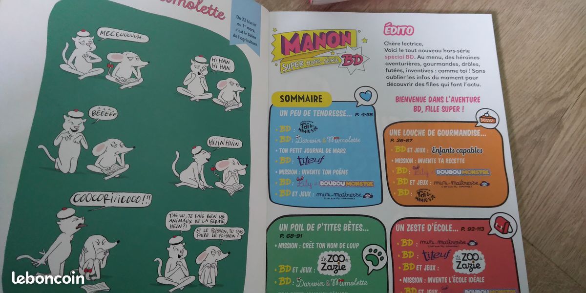 Lot de magazines Manon BD (image 5)
