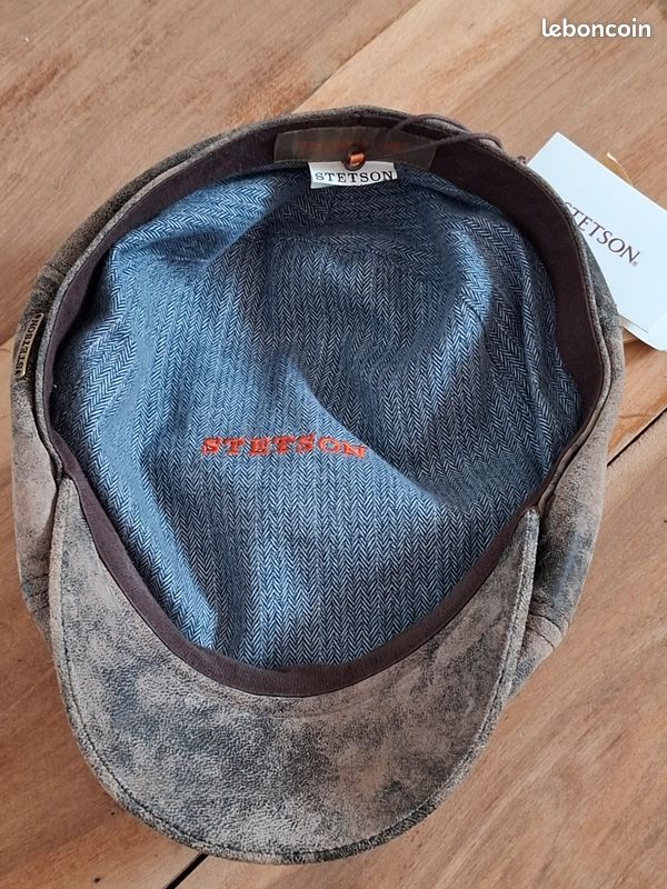 Casquette cuir stetson (image 2)