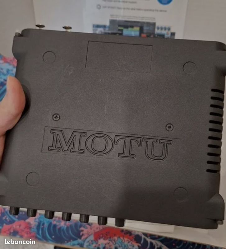MOTU audio express carte son externe interface audio USB firewire (image 3)