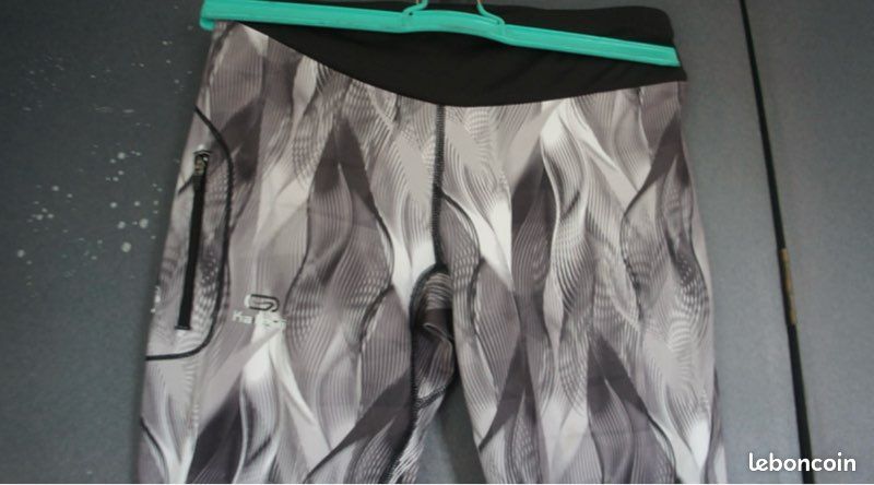 Legging de sport 3/4 imprimé graphique – Kalenji (image 3)