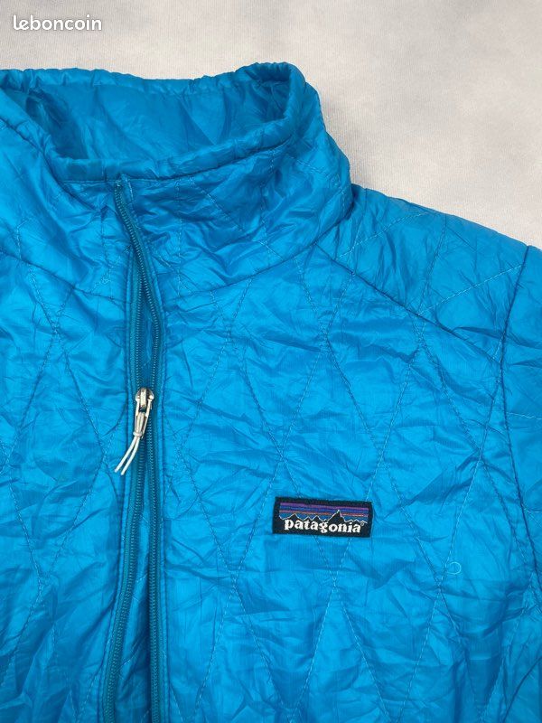 Veste Imperméable Coupe-vent Arena Vintage Bleue Taille M - Occasion Très Bon état
