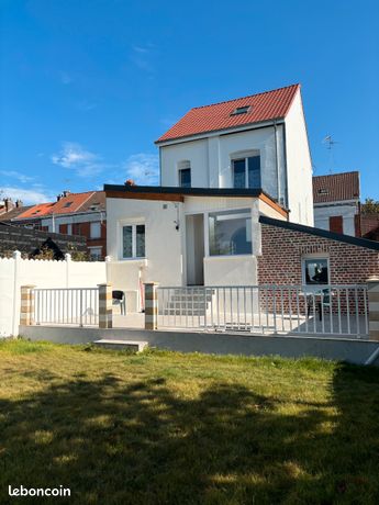 Maison rénovée à louer à Valenciennes - 3 chambres, jardin, garage