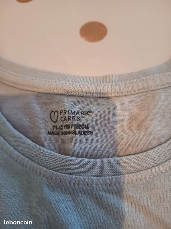 Shirt Rock Tee Shirt Primark Femme Womens Black Boxy Fit T-Shirt - Main Image