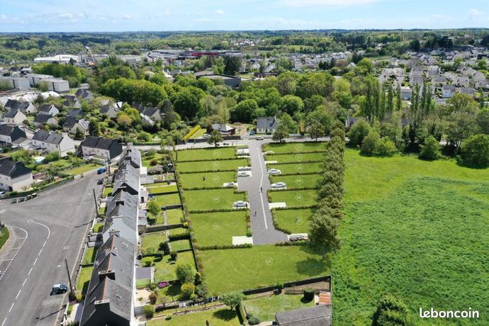 Terrain 624 m² Quimperle
