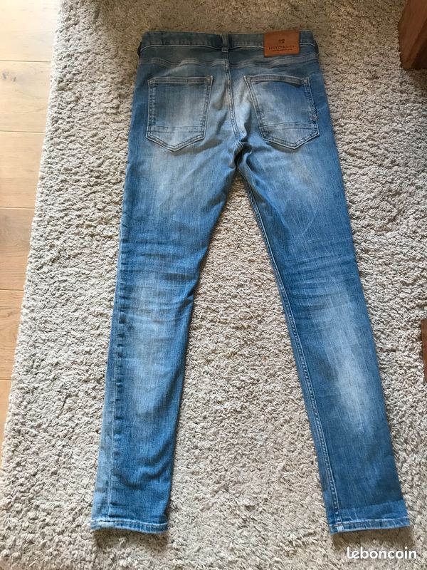 Scotch & Soda Jeans comme neuf 31/32 Unisexe Amsterdams Blauw (image 2)