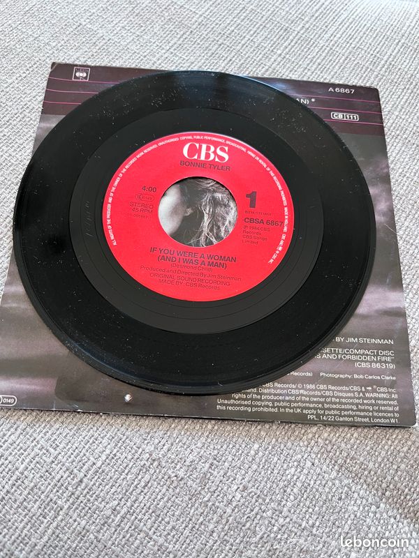 45T Bonnie Tyler (image 3)