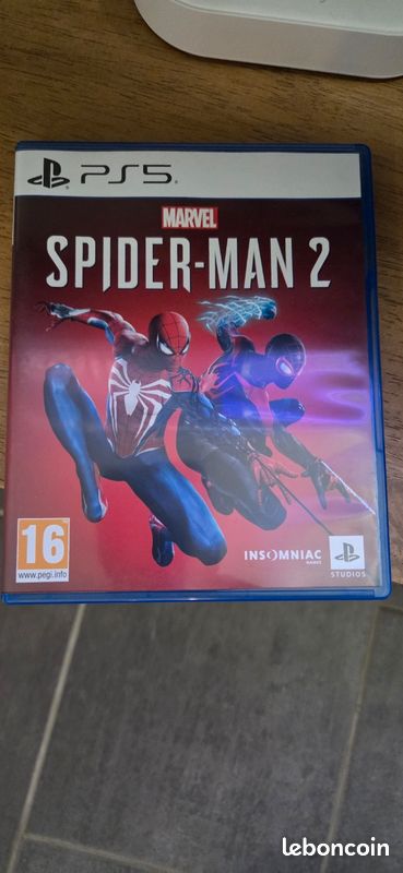 Jeu Spider-Man 2 – PS5 – Marvel – Édition Complète – Très Bon état (2023)