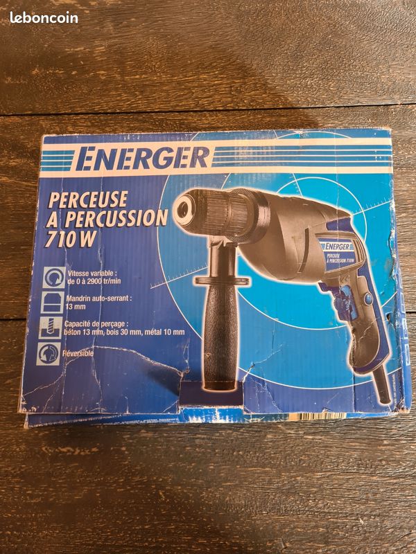 Perceuse à percussion 710w Energer (image 1)