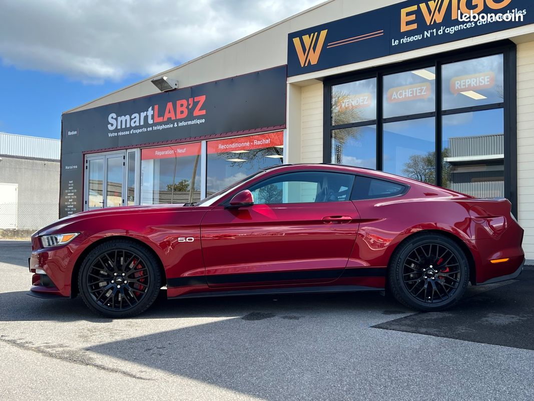 FORD MUSTANG COUPE 5.0 420 GT SIEGES RECARO / INT CUIR / ECHAPPEMENT SCORPIOn (image 13)