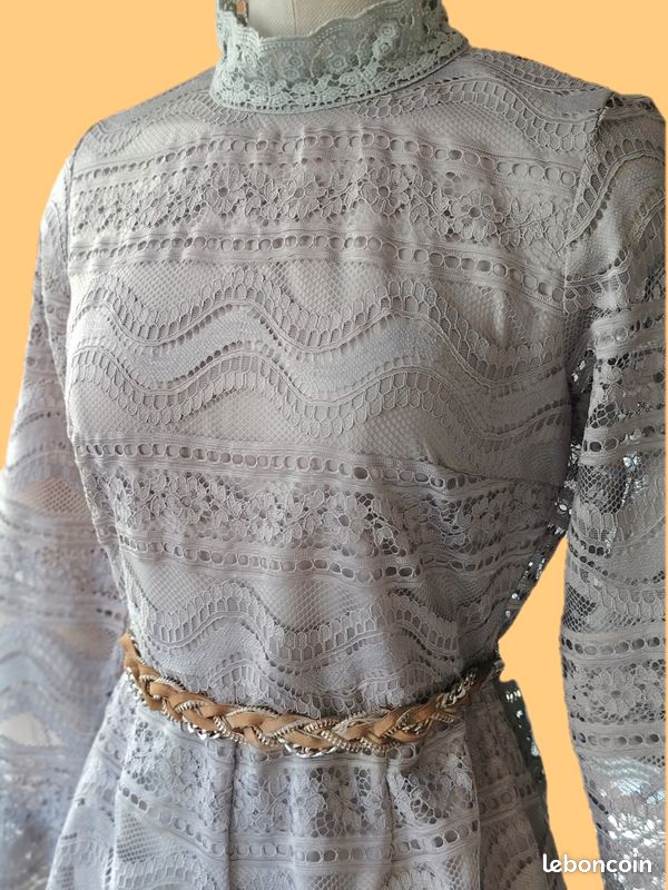 Missguided Lace Jumpsuit Size 12 UK FR40 (image 3)