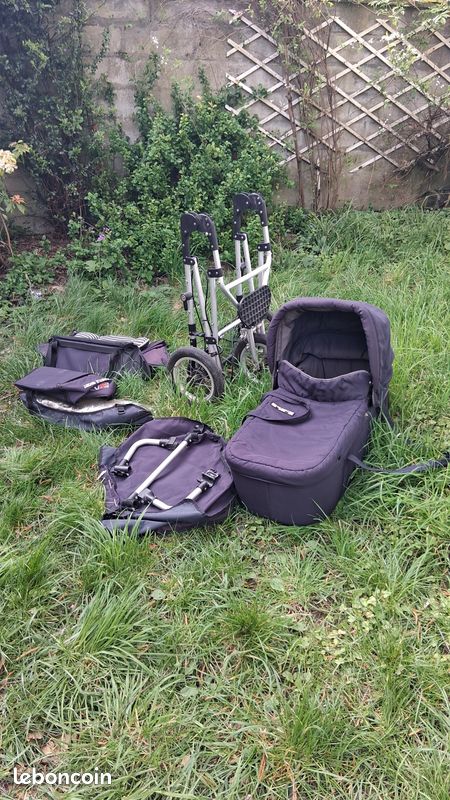 Poussette tout terrain sport - RedCastle Top Jogg 2003 + Nacelle (image 4)
