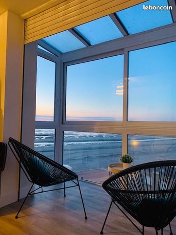 Studio 30 m2 vue sur mer bray dunes