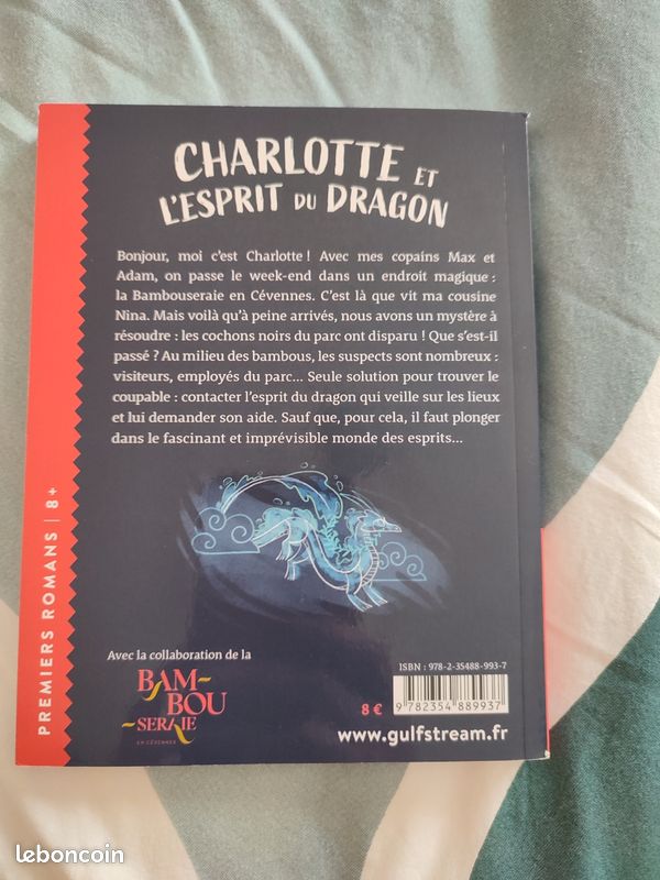 Livre Charlotte et l'esprit du dragon (image 2)