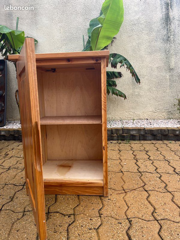Meuble bois rangement (image 3)