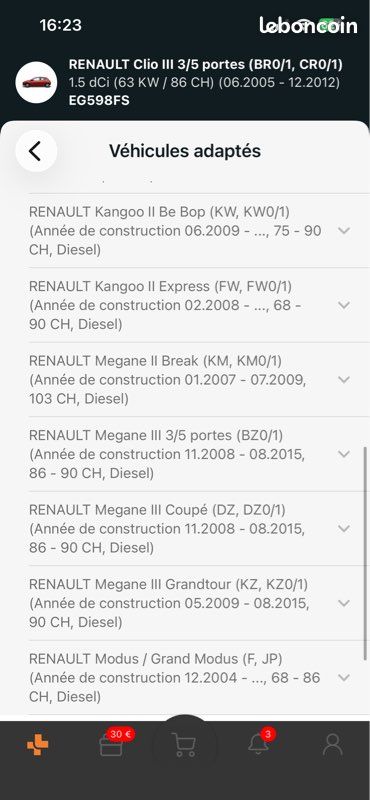 Embrayage Renault (image 3)