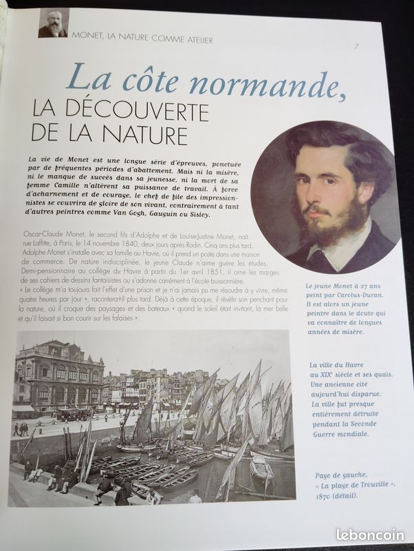 Livre et puzzle Les 100 chefs d'œuvre de claude MONET (image 7)