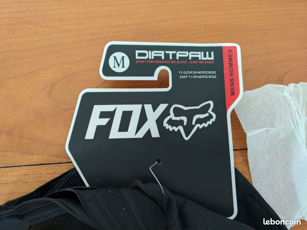 Fox Racing Gants Dirtpaw Coupe-Vent Homme - Protection Et Confort Pour VTT Et Motocross