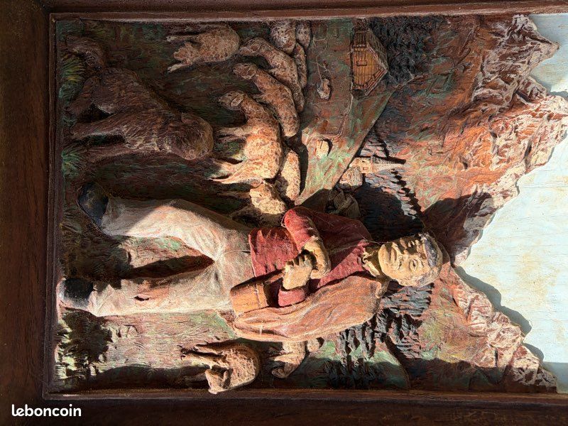 Lot de plusieurs tableaux en bois (image 2)