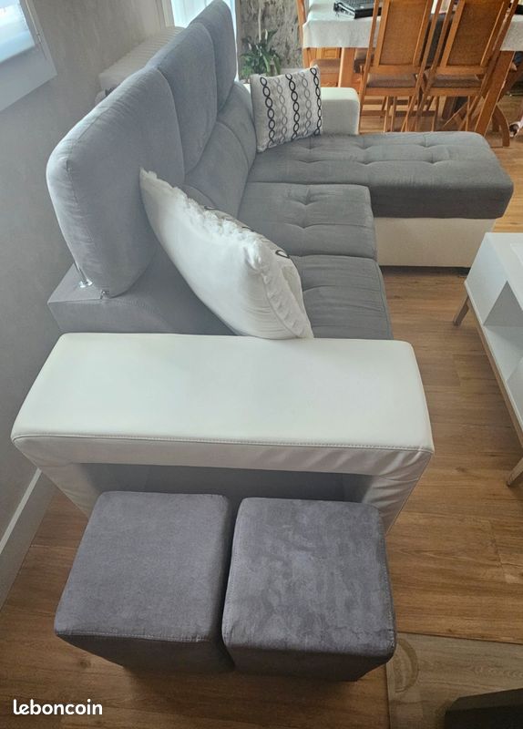 Canapé méridienne avec couchage (image 5)