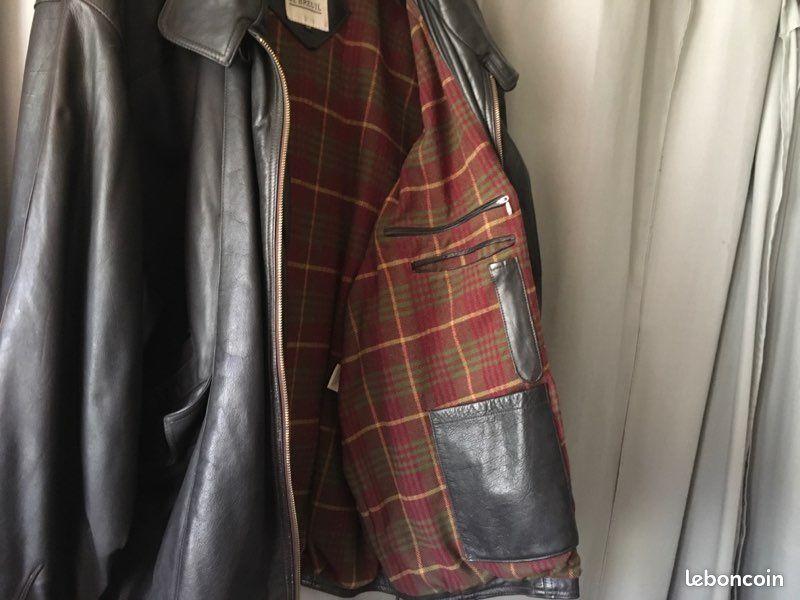 Veste cuir homme (image 3)