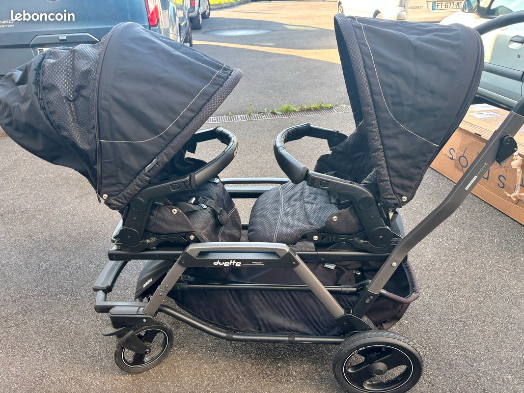 Poussette double/jumeaux Duette piroet Peg Pereho Équipement bébé