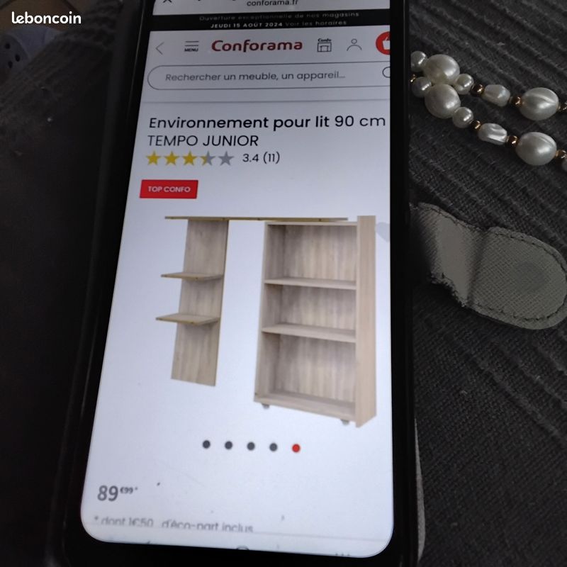 Environnement pour lit de 90 (image 1)