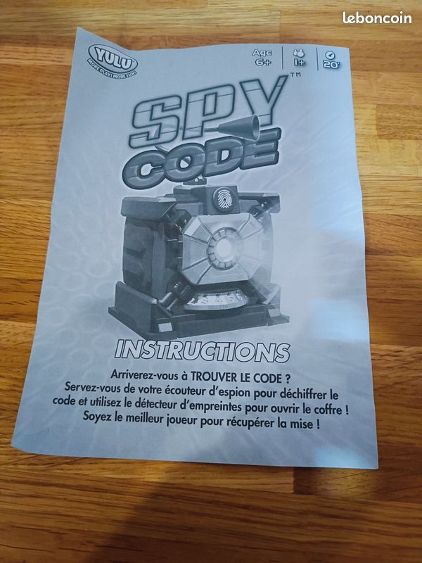 Spy code marque Dujardin (image 4)