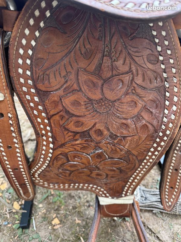 Selle western vient des usa - Accessoires animaux