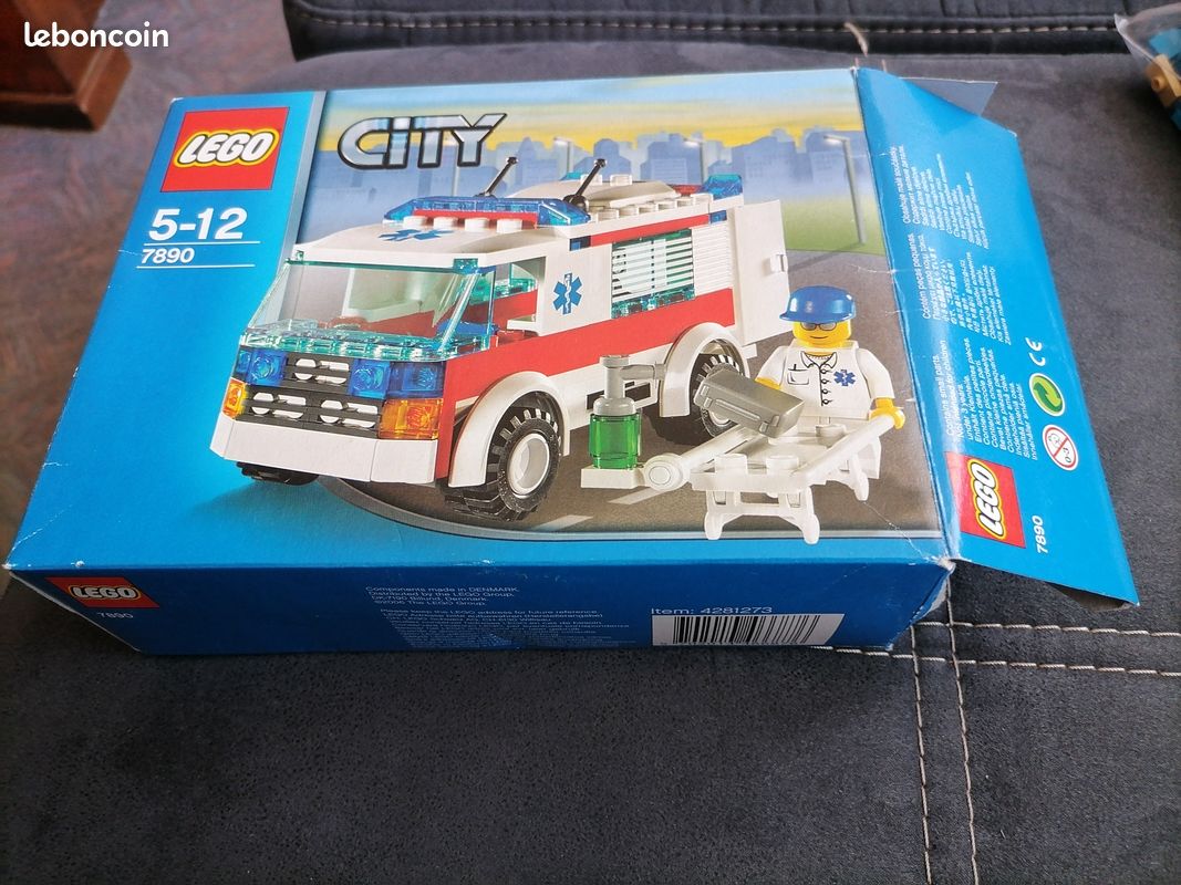 Lego Toys Lego City 7890 Ambulance Lego City 7890 Camion