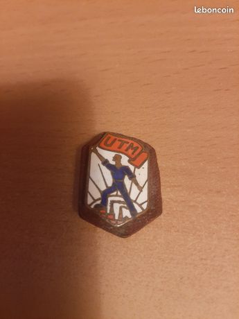 POLITIQUE INSIGNE DE la JEC - 1940 Jeunesse Etudiante Chrétienne