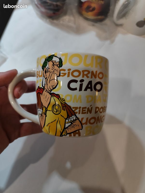Mug Tasse Cléopatre César ASTÉRIX OBÉLIX Parc GOSCINNY UDERZO 2017 Bd Mug Tasse Cléopatre César ASTÉRIX OBÉLIX Parc GOSCINNY UDERZO 2017 Bd