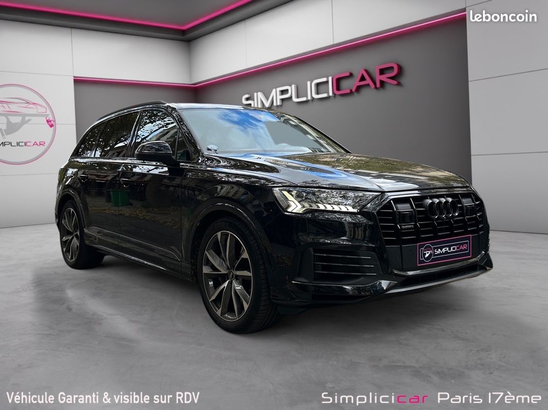 AUDI Q7 Q7 55 TFSI e 380 Tiptronic 8 Quattro Avus Extended/Apple Car Play/Caméra de recul/Caméra 360/Sièg (image 1)