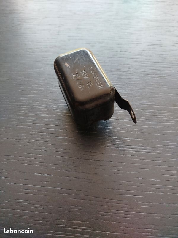 Relais centrale clignotante cartier 12v 2l 30/36w citroen ds dyane ami 8 2cv (image 1)