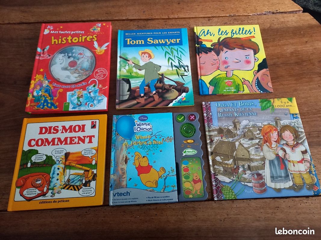 Lot de 6 livres enfants (image 1)